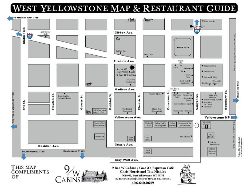 9 Bar W Cabins West Yellowstone Ngoại thất bức ảnh